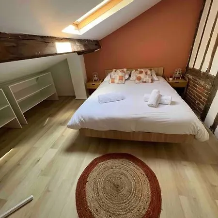 Maison De A Colombages, Wifi, Jardin Casa de Férias Beuvillers